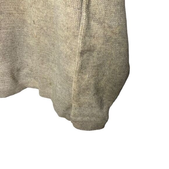 Vintage 60s Heavy Wool Sweater Medium - Picture 3 of 5